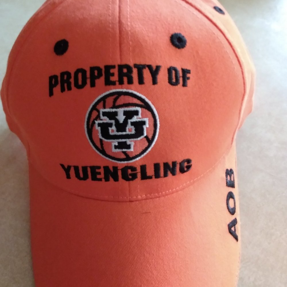 Yuengling Hat with basketball logo